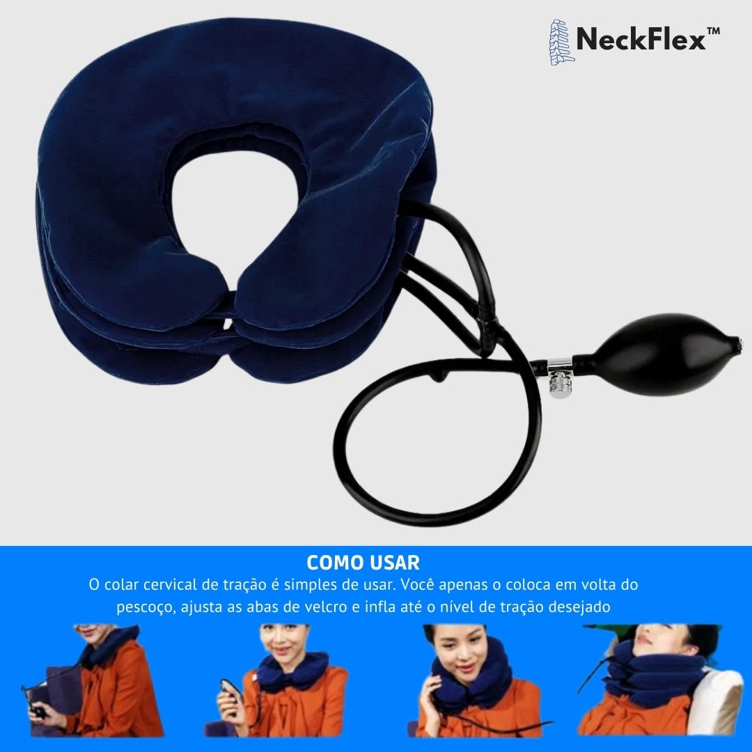 Apoio pescoço inflavel - NeckFlex