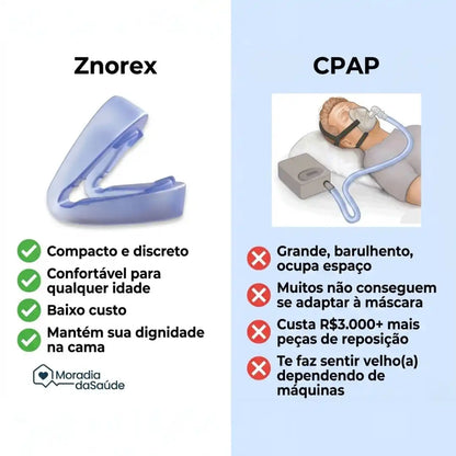 Protetor Bucal Anti-Ronco Znorex®